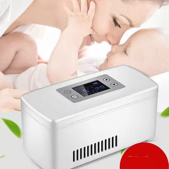 Portable insulin refrigerator