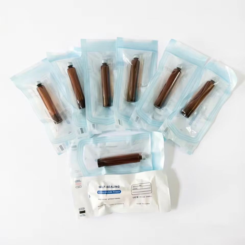 Amber pen cartridges — individually packaged