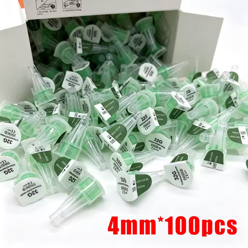 Disposable pen needles — 32G, 4 mm, 100 pieces